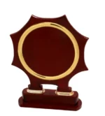 Wood Award Plaque with Printing - Image 2
