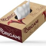 Tissue box with Logo