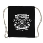 Recycled Cotton Drawstring Bags, 145gsm - Image 3