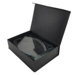 Crystal Awards with Engraved Leaf Design & Box - Image 3