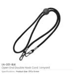 Double Hook Cord Lanyards with Adjustable Lock - Image 4
