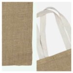 Jute Bags with White Handles, Long-lasting & Eco-friendly - Image 5