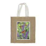 Jute Bags with White Handles, Long-lasting & Eco-friendly - Image 3