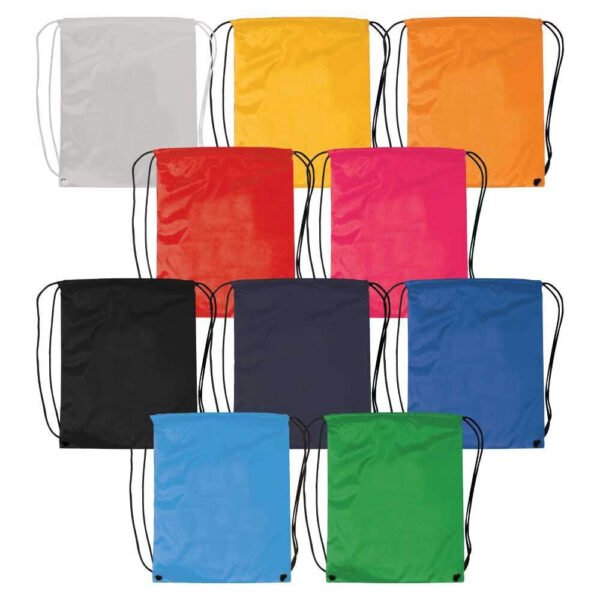 Recycled Cotton Drawstring Bags, 145gsm