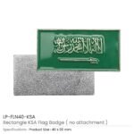 Rectangle KSA Flag Badges for National Day - Image 3