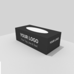 Tissue box with Logo - Image 2