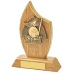 Wood Award Plaque with Printing - Image 3