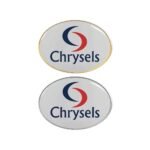 Oval Flat Metal Badges - Image 2