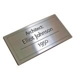 Engraving plate with logo - Image 5