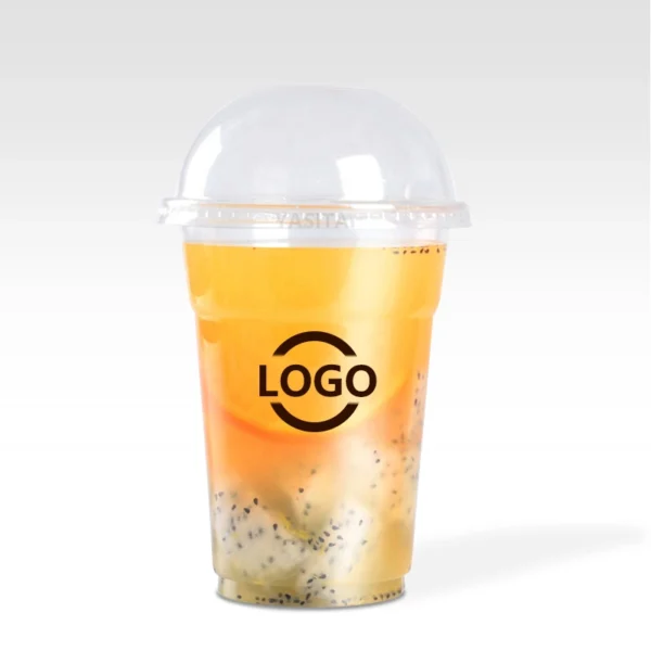 Juice cup with logo