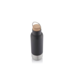 AVERSA - Hans Larsen RCS Recycled Stainless Steel Insulated Water Bottle - Black - Image 5