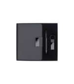 REGENT - Giftology Set of Notebook, Keychain and Pen - Black - Image 6