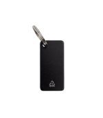 ANGLA - Gift Set of RCS Recycled Aluminium Pen and Keychain - Black - Image 7