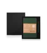 VARDIM - CHANGE ZERO Sustainable Gift Set with Refillable Notebook & Pen - Green - Image 5