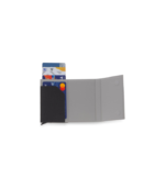 TESSIN - CHANGE ZERO Sustainable Gift Set with Refillable Notebook, Pen & Cardholder - Black - Image 7