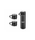 SAFFLE - Giftology Family Set of Vacuum Flask & Two Cups - Black - Image 5