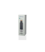 AVERSA - Hans Larsen RCS Recycled Stainless Steel Insulated Water Bottle - Black - Image 2