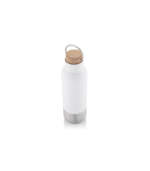 AVERSA - Hans Larsen RCS Recycled Stainless Steel Insulated Water Bottle - White - Image 4
