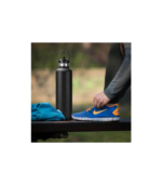 CERVO - Hans Larsen Vacuum Stainless Steel Bottle with Sports Lid - 1L - Black - Image 4