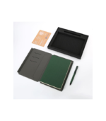 VARDIM - CHANGE ZERO Sustainable Gift Set with Refillable Notebook & Pen - Green - Image 2