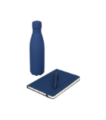 LAUTA - Giftology Set of Stainless Bottle, Notebook and Pen - Blue - Image 4