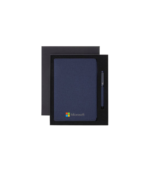 VARDIM - CHANGE ZERO Sustainable Gift Set with Refillable Notebook & Pen - Navy - Image 2