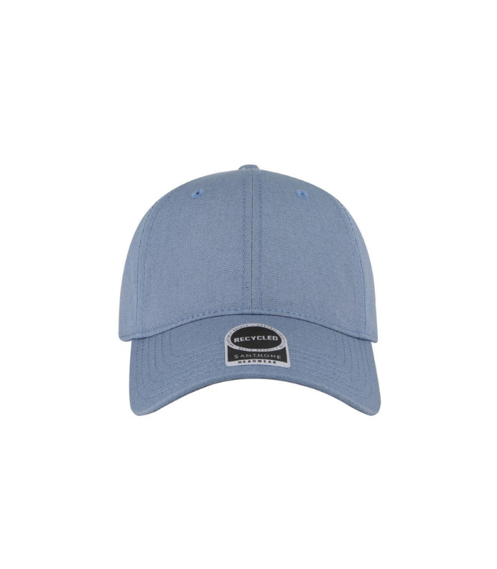 FLEX - Santhome Recycled 6 Panel Relaxed Fit Cap - Sky Blue