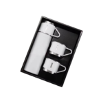 SAFFLE-Giftology-Family-Set-of-Vacuum-Flask-Two-Cups-White
