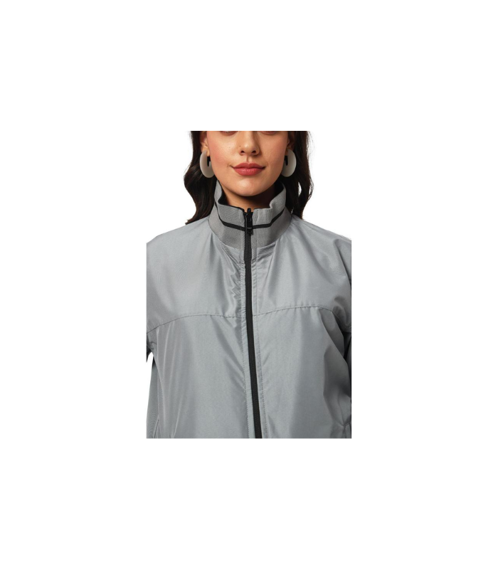 VARSITY - SANTHOME Women's Lightweight Reversible Bomber Jacket