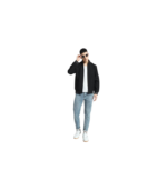 VARSITY - SANTHOME Men's Lightweight Reversible Bomber Jacket - Image 3
