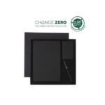 Custom Link TESSIN-CHANGE-ZERO-Sustainable-Gift-Set-with-Refillable-Notebook-Pen-Cardholder-Black