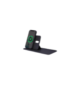 AVRON - Giftology 3-in-1 Magnetic Wireless Charger Desk Tray - Black - Image 3