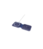 TURIN - @memorii Foldable Wireless Charger and Multicable Set - Navy Blue - Image 7