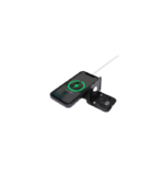 TURIN - @memorii Foldable 2-in-1 Wireless Charger and Multicable Set - Black - Image 8