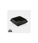 Swiss Peak® RCS Recycled PU Foldable Magnetic Storage Tray - Black