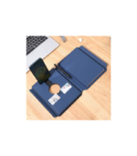 ONEX - CHANGE ZERO Recycled 10000mAh 15W MagSafe Wireless A5 Organizer 32GB - Navy Blue - Image 6