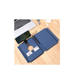 ONEX - CHANGE ZERO Recycled 10000mAh 15W MagSafe Wireless A5 Organizer 32GB - Navy Blue - Image 7