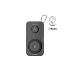 ROTTERDAM - @memorii® 10,000mAh Universal Wireless Powerbank with inbuilt cables - Black