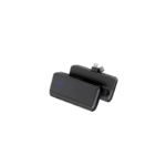 CAPSULE - @memorii® 4500mAh Mini Powerbank with Inbuilt Cable and Phone Stand