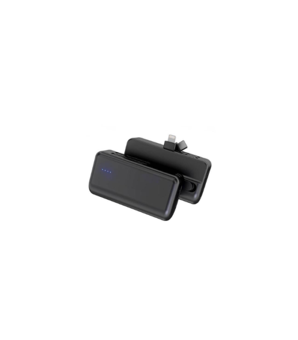 CAPSULE - @memorii® 4500mAh Mini Powerbank with Inbuilt Cable and Phone Stand