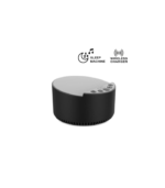 ROVIK - Giftology 3-in-1 Bluetooth Speaker with Sleep Machine and 15W Wireless Charger - Black