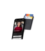 ROMA - Santhome® 2-in-1 Mag Cardholder and Inbuilt NFC Digital Business Card - Black - Image 4