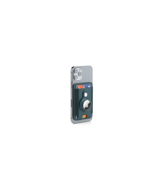 MARZ - Santhome® Magnetic Phone Cardholder with Santhome Tag Pocket - Dark Green