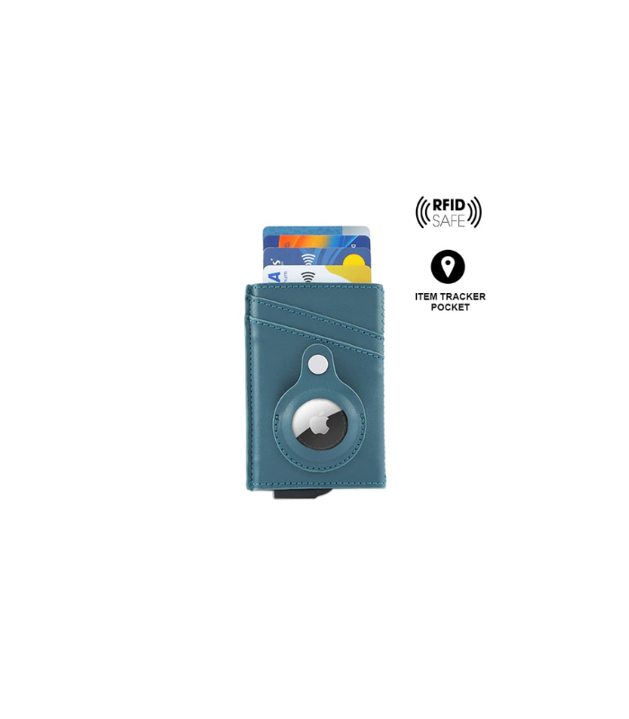 TROMSI - Santhome® PU Card Holder with Santhome Tag pocket - Green
