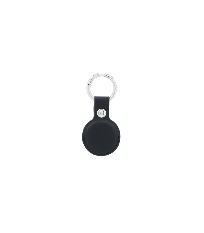 LEEVI - Santhome® PU Keychain with Santhome Tag pocket - Black