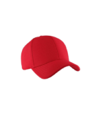 TITAN - Santhome Recycled 6 Panel Adjustable Cap - Red - Image 5