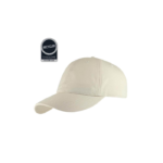 FLEX - Santhome Recycled 6 Panel Relaxed Fit Cap - Beige
