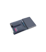 Impact AWARE™ RPET A5 notebook - Navy Blue - Image 4