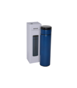 KOVEL - Giftology Double Walled Insulated Flask with Temperature Lid - Blue - Image 2