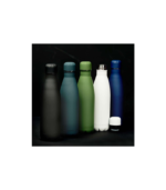 GRODNO - Soft Touch Insulated Water Bottle - Black - Image 2